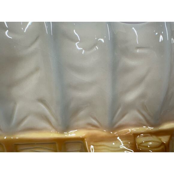 Vintage American Retro Collectible Cookie Jar Chuck Wagon w/ Dog Country Western - Picture 10 of 10